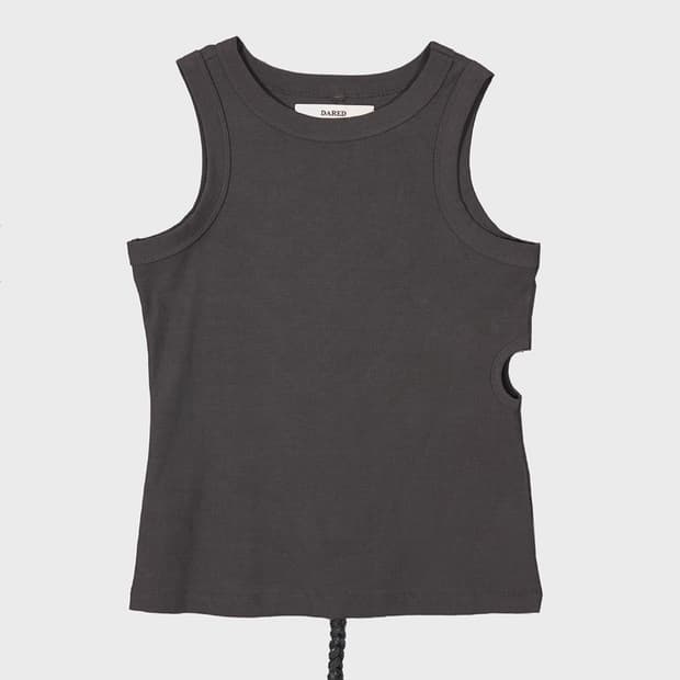 데어드 BRAIDED CUTOUT TOP 나시 