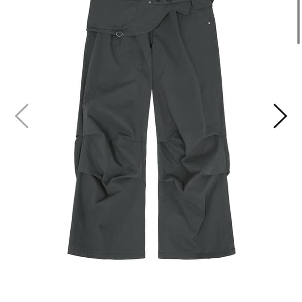 뚜오미오 벨트 백 팬츠