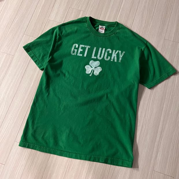 AAA GET LUCKY 반팔 티셔츠 L