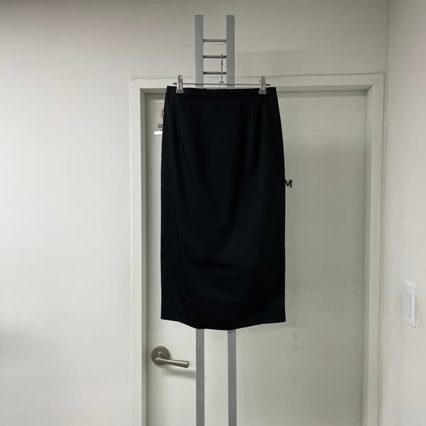 질샌더 블랙 스커트 36