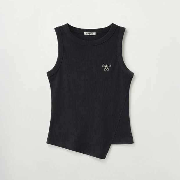 (S) SATUR Dublin Sleeveless Charcoal
