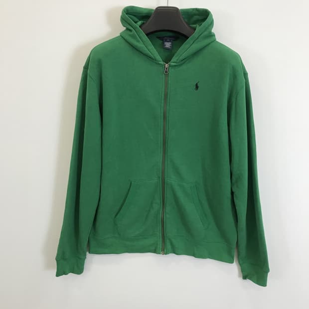 폴로 랄프로렌 그린 후드집업 [여성66오버]