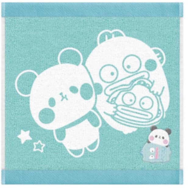 산리오 한교동 양면 수건 25cm