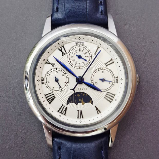 [새제품] 로이드 멀티펑션 문페이즈 시계 