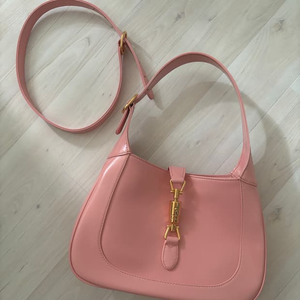 구찌 재키백 스몰 핑크