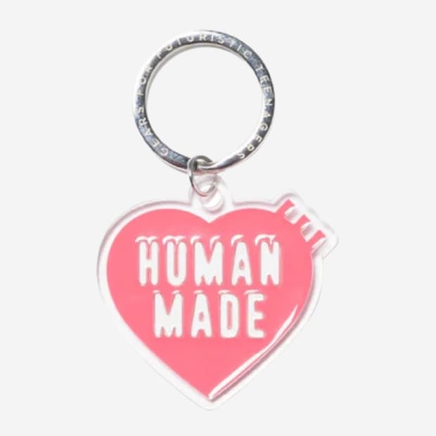 휴먼메이드 아크릴 키링-핑크