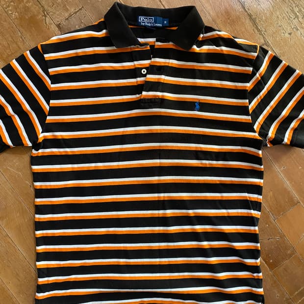 폴로 랄프로렌 스트라이프 카라티 M (100)