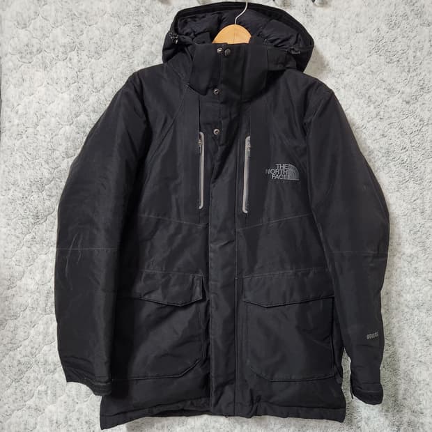 H968 [100] 노스페이스 테론 고어텍스 거위털 패딩 하자유