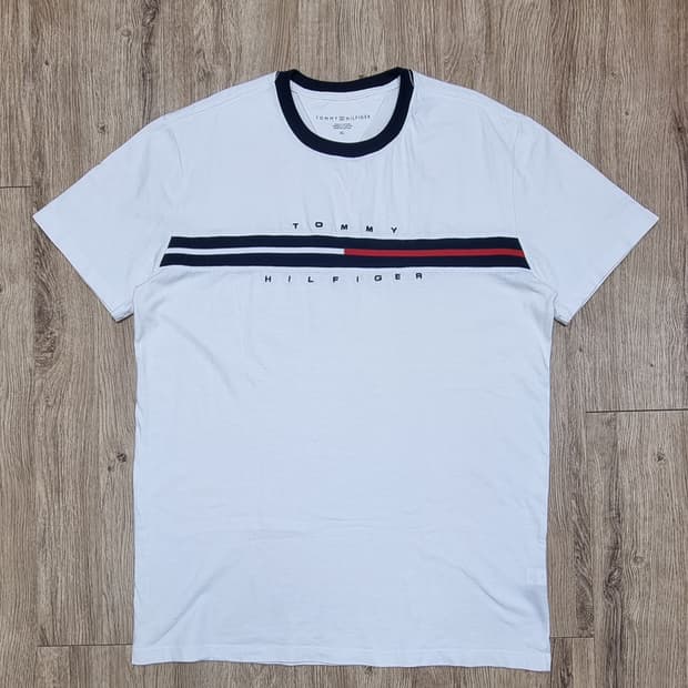 타미힐피거 티노 로고 반팔 XL _ 남성