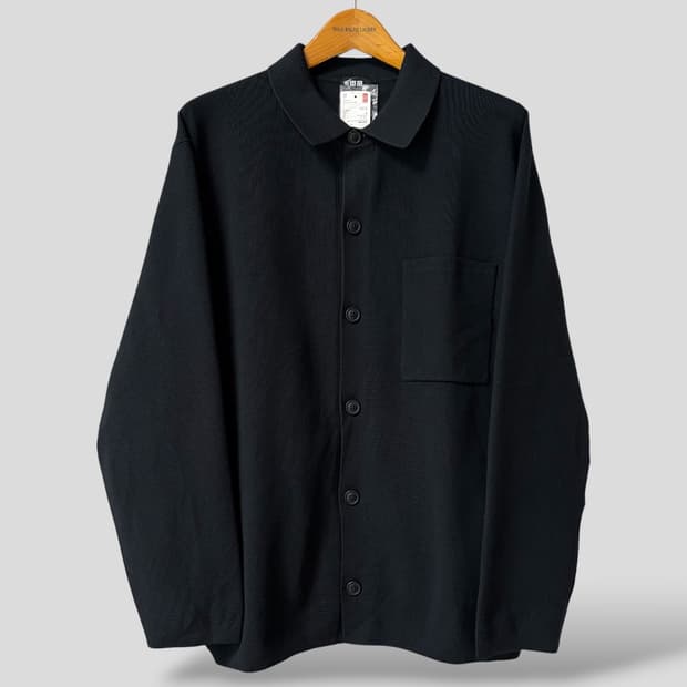 (XL)유니클로 밀라노 립 셔츠 가디건