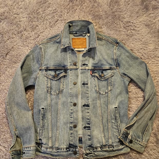 (L-95)리바이스 남성 프리미엄 3세대 데님 트러커 자켓