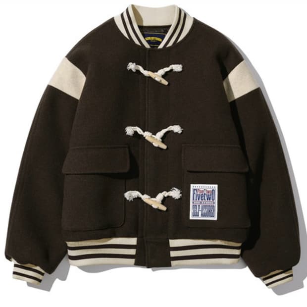 5252 by oioi 바시티 자켓