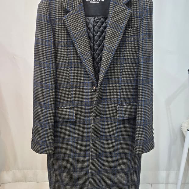 Bon 싱글 체크코트 매그넘 컬렉션 100