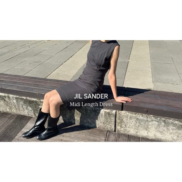 JIL SANDER Midi Length Dress