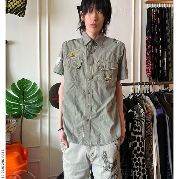 Alcott Italian Military 1/2 Work Shirt