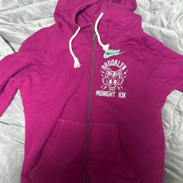 나이키 빈티지 브루클린 후드집업