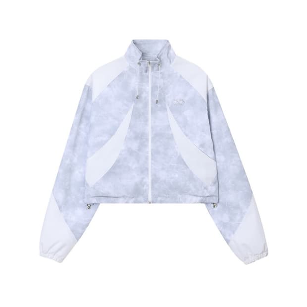 Setupexe Marble ripstop Windbreaker