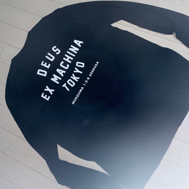 데우스 엑스 마키나 도쿄 블랙 롱슬리브 xxl