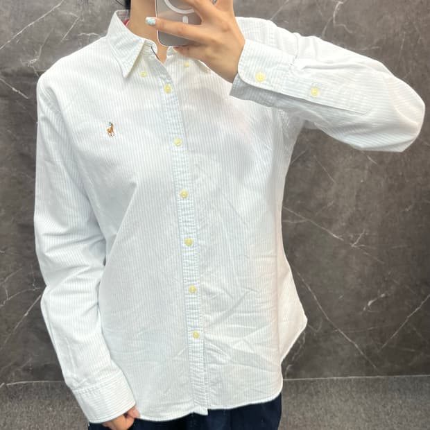 랄프로렌 스트라이프 셔츠 s453