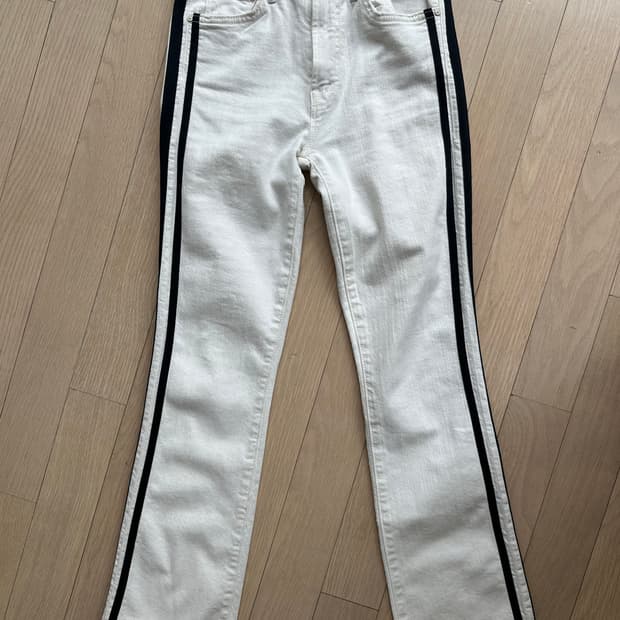 [1회착.새상품급] 마더진 23사이즈 스트레이트 진 청바지 데님