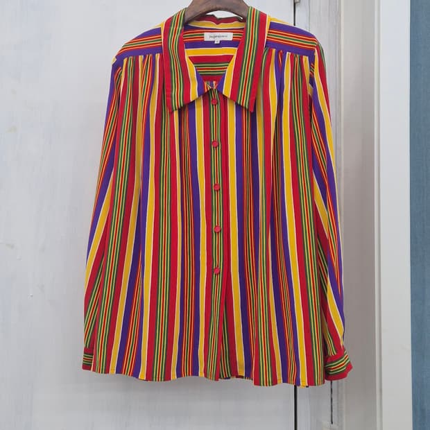 Yves Saint Laurent Striped blouse