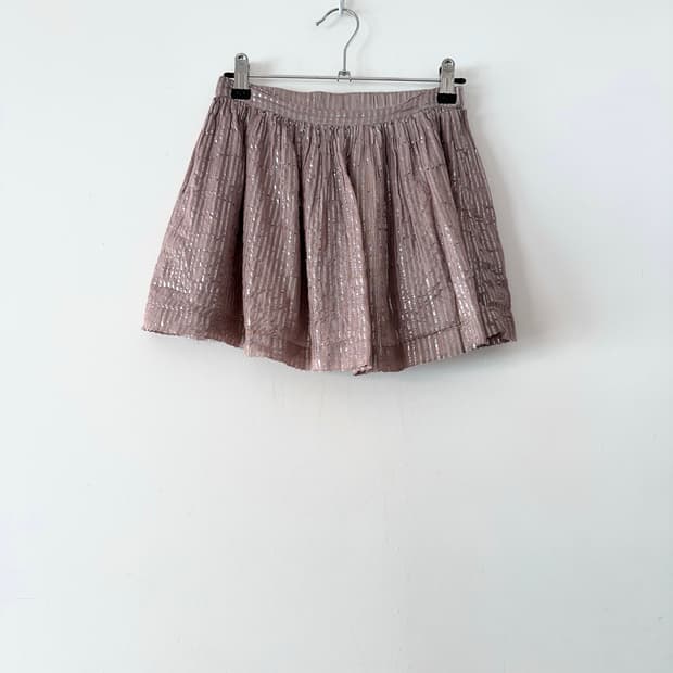 Ellen mul skirt / baby pink