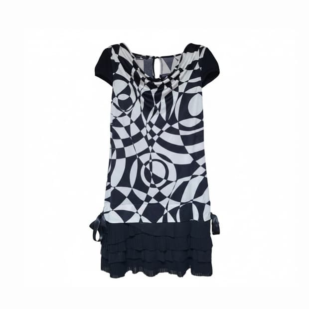 갸루 Y2k ggpx topgirl 패턴 원피스 s