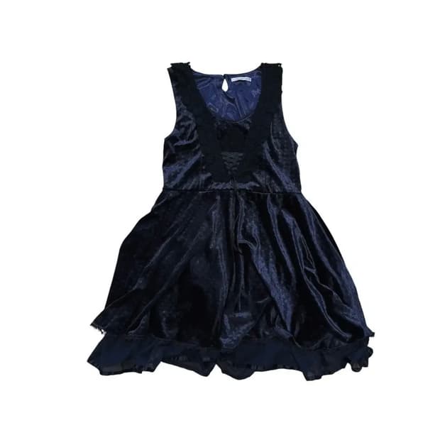 엑시즈팜 벨벳 고딕 원피스