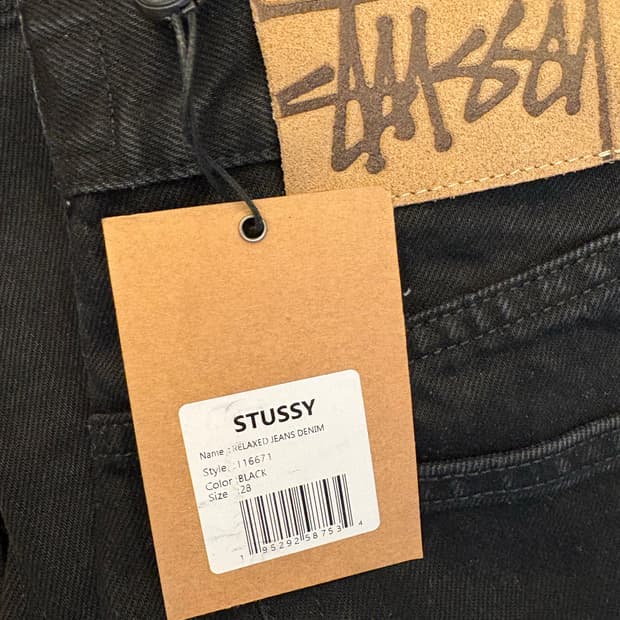 Stussy relaxed jeans denim