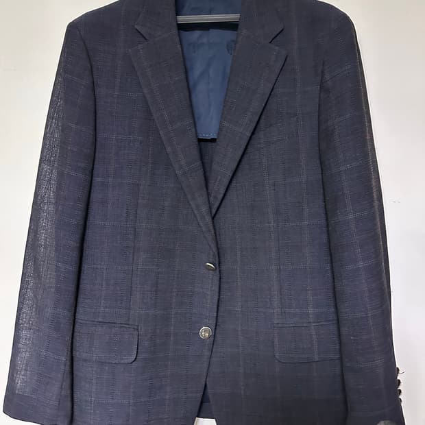 DAKS 남성 체크 자켓