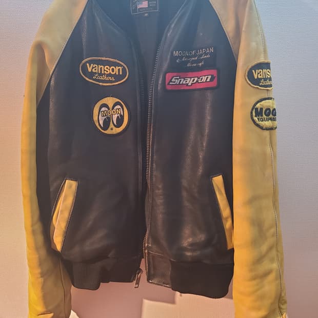 Vanson leather jacket 38size