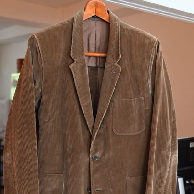 꼼데가르송 옴므 빈티지 코듀로이 자켓