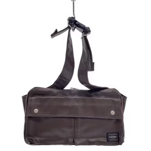 포터 브라운 레더 가방