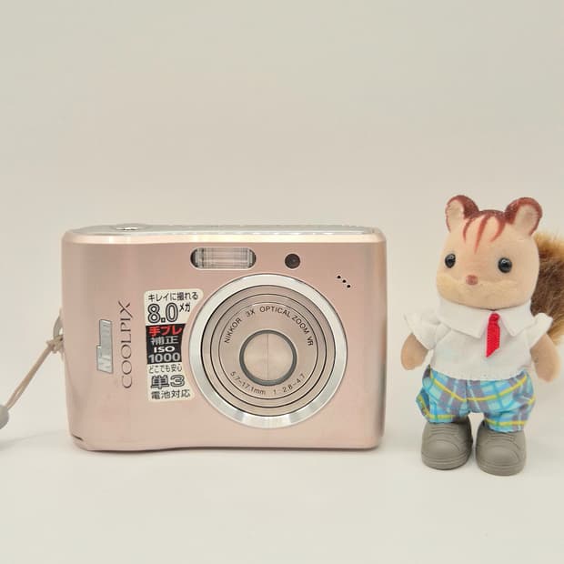 딸기우유빛🍓니콘 COOLPIX L15 연핑크