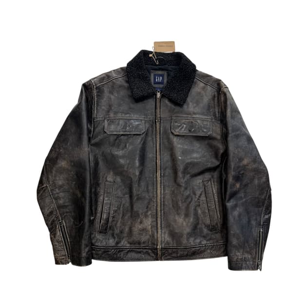 [105] 90~00's 올드갭 레더 자켓 가죽자켓