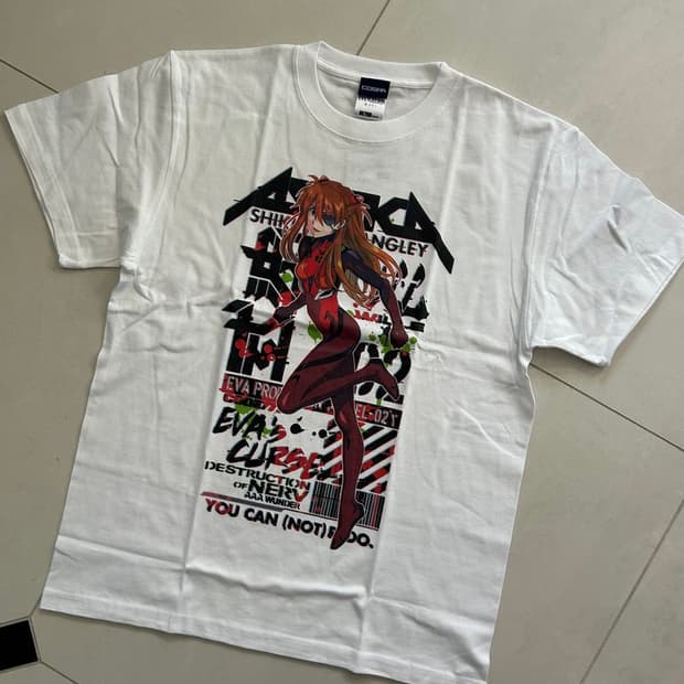 EVANGELION PRINT TEE 에반게리온 프린트 티셔츠