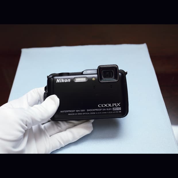 레어<A급><한글>니콘 쿨픽스 aw120 (aw100) 빈티지 디카