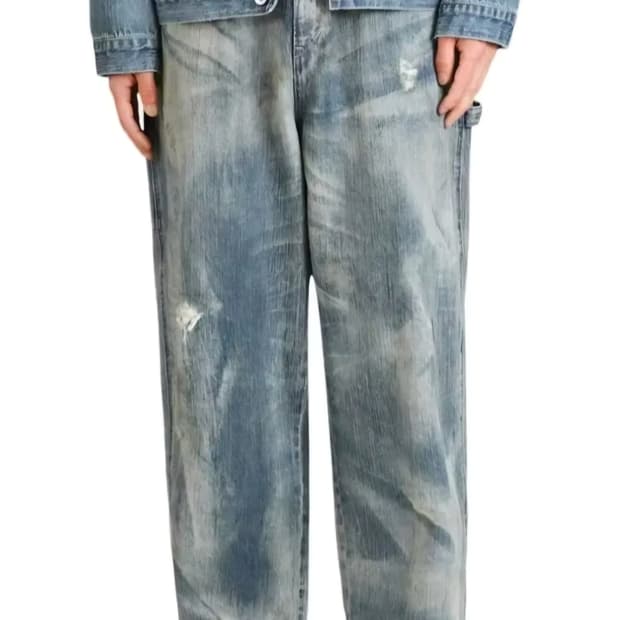 포터클래식 스테인백 데님 바지 M 사이즈