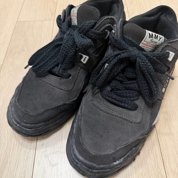 미하라 야스히로 블랙 스니커즈 43