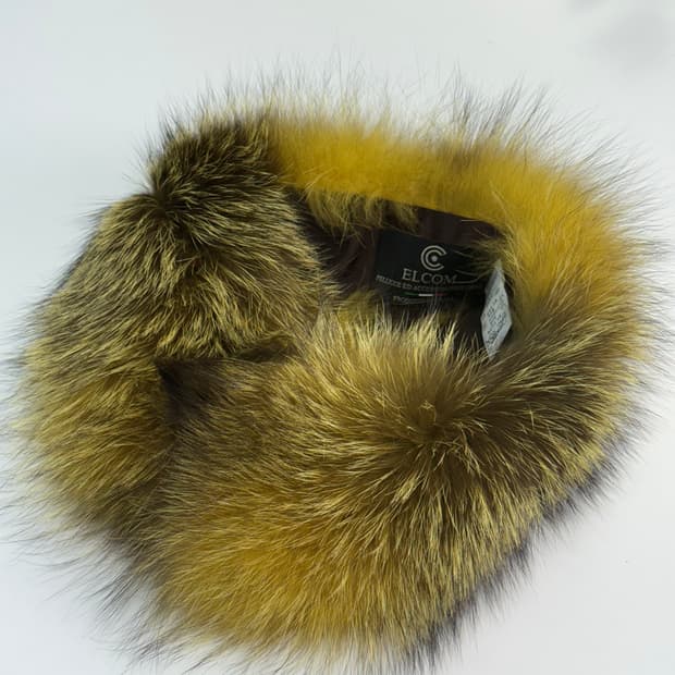 Elcom 이태리 여우털 목도리