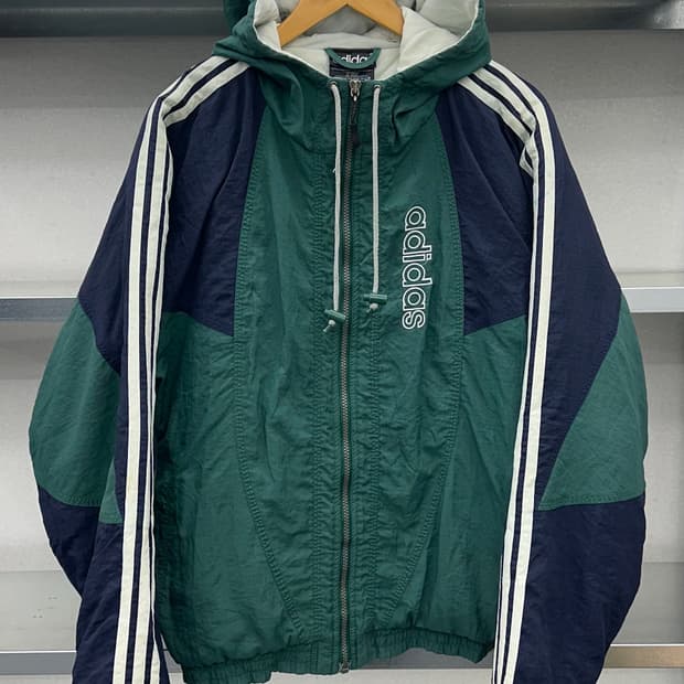 (L)90'S 아디다스 누빔 점퍼-M1183