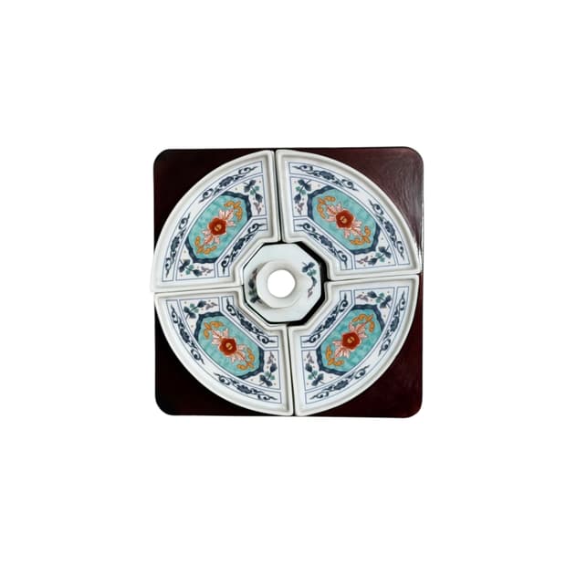 로얄차이나 슈퍼화이트 구절판 세트