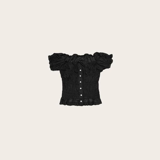 [시예 Siye] 몬트 블라우스 (블랙 / S)