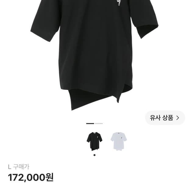 CDG 바이러스 티셔츠 블랙 L