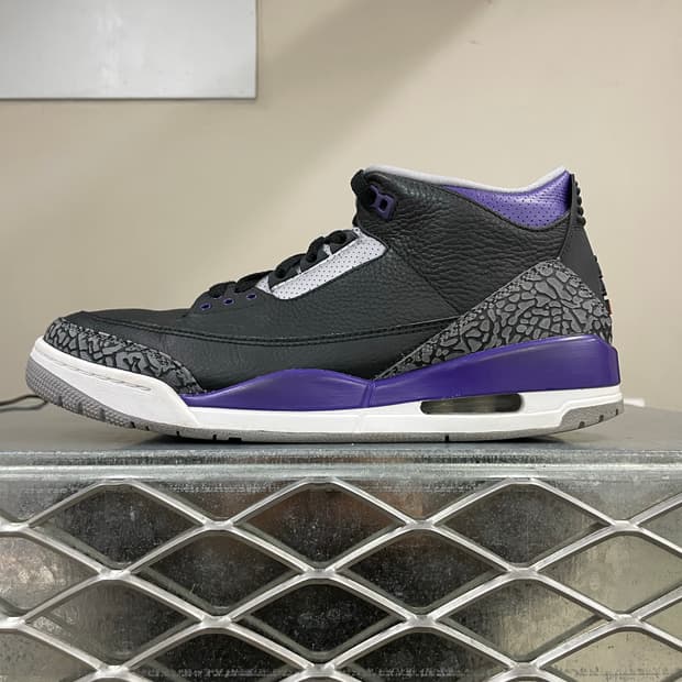 나이키 조던3 레트로 코트 퍼플 285 (gr-4692)