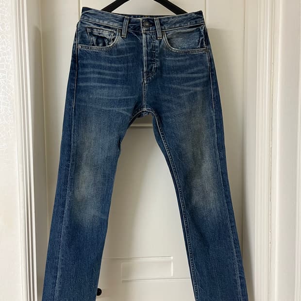 리바이스 LMC ( made & crafted ) 중청 워싱 데님진