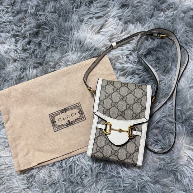 구찌 홀스빗 1955 폰홀더백