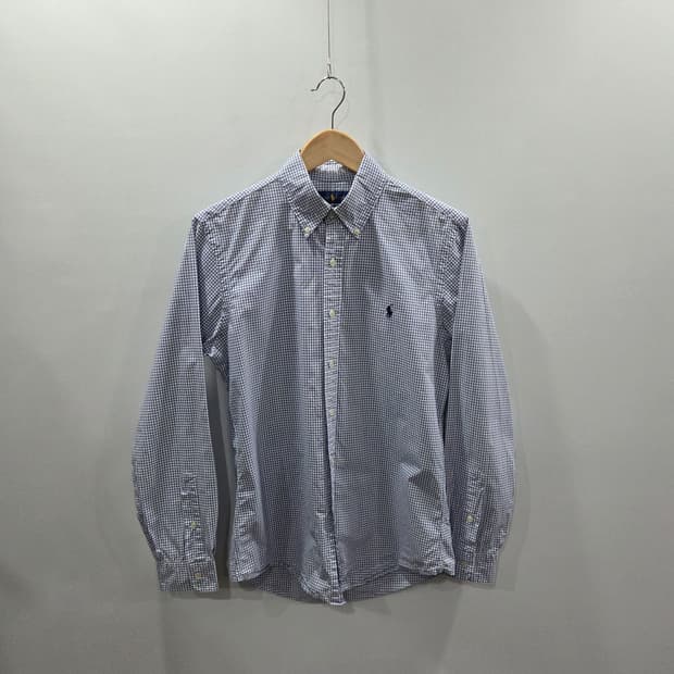 폴로랄프로렌 버튼다운 체크셔츠 M 
