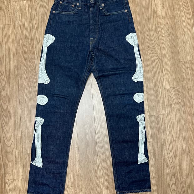 캐피탈 본 데님 팬츠