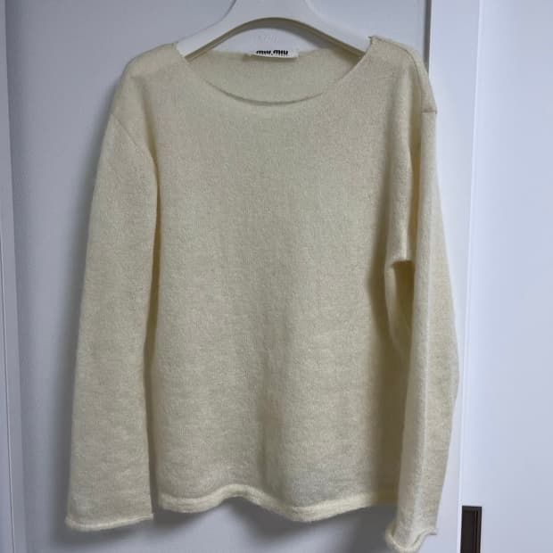 miu miu 모헤어 니트